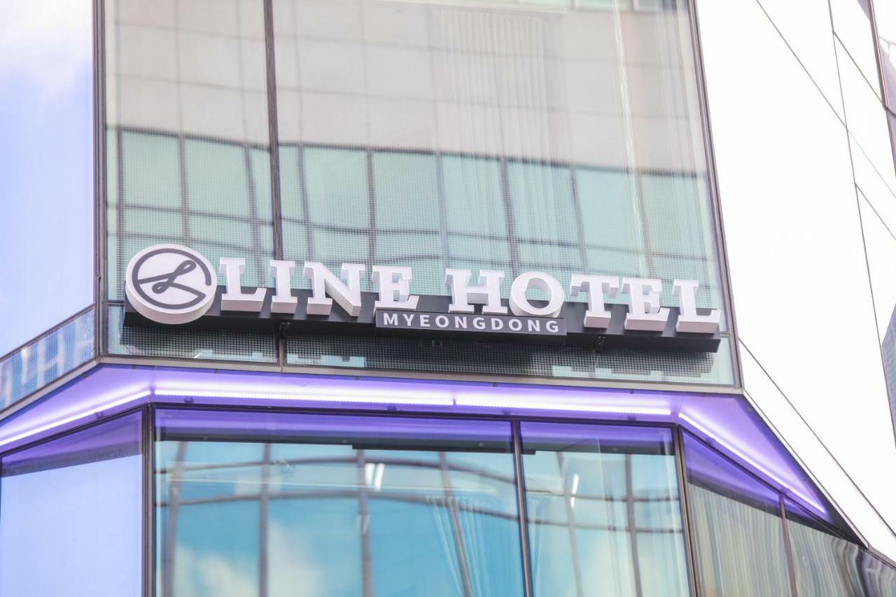 ไลน์ โฮเต็ล มย็องดง Hotel โซล ภายนอก รูปภาพ